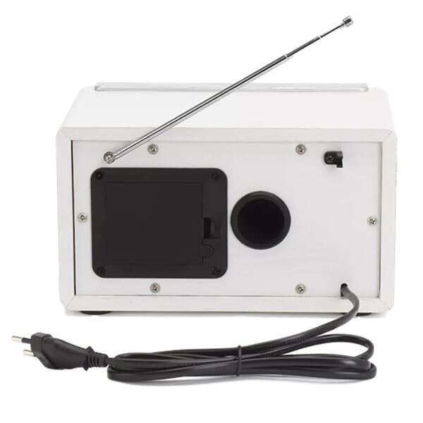 Denver FM/AM-radio TR-63W med AUX-indgang og klassisk design