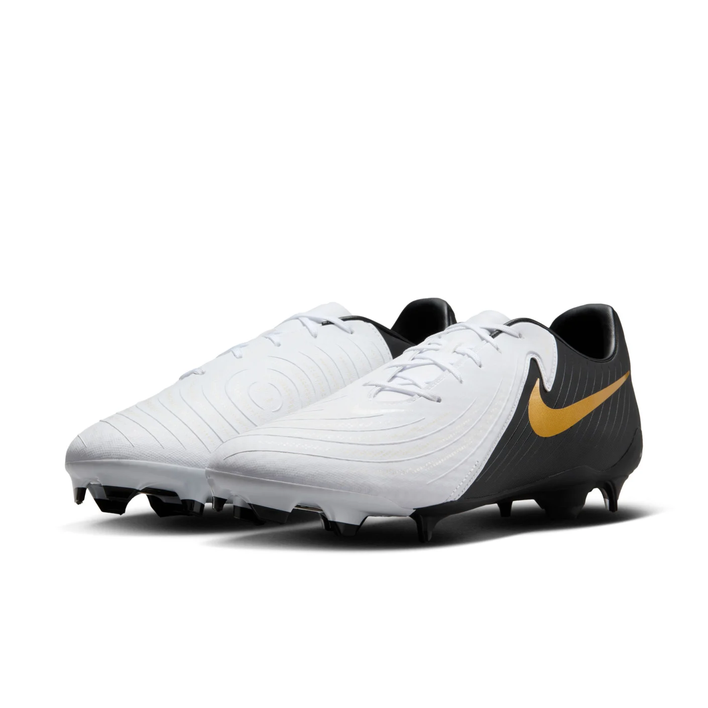 Nike Phantom GX II Academy FG/MG Voetbalschoenen Senior Zwart