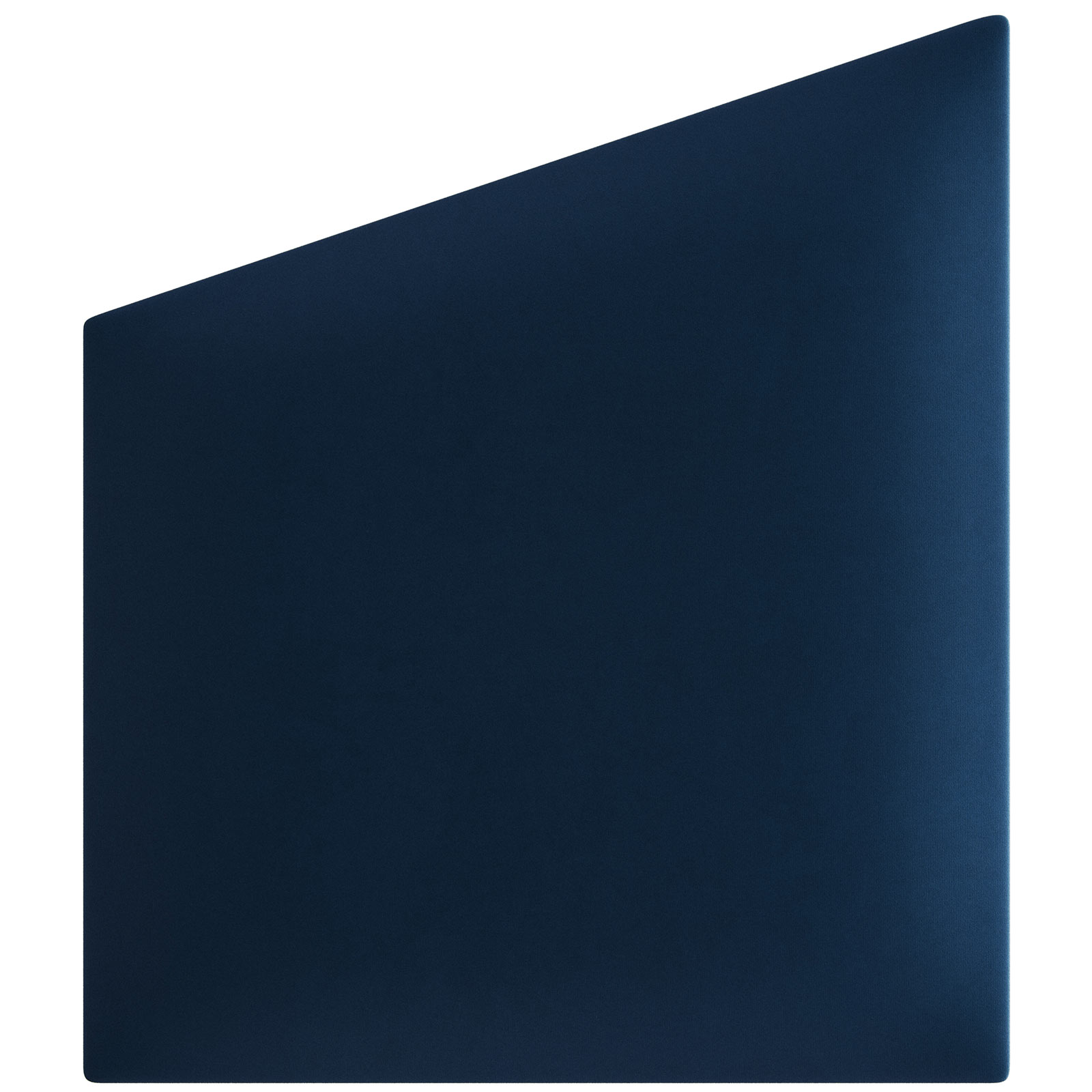 Wandpolster - navy blue - Samt - 30x35 cm