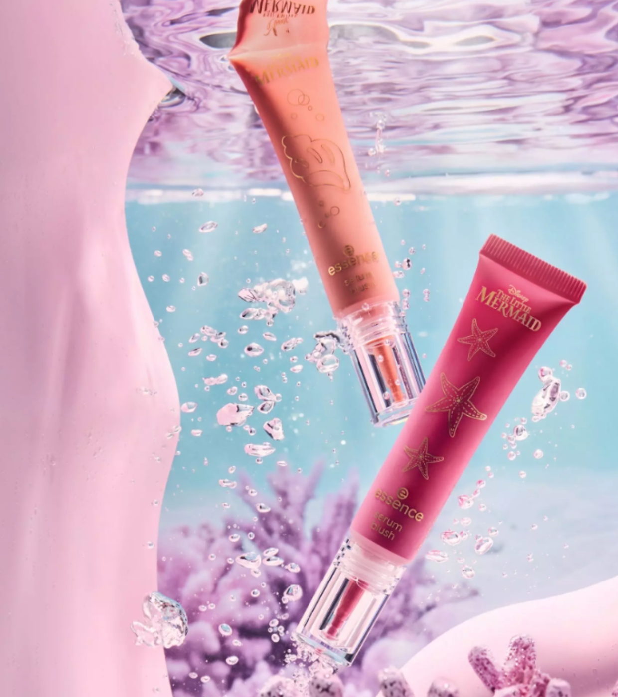 essence - *The Little Mermaid* - Blush líquido em sérum - 02: A Splash Of Freedom