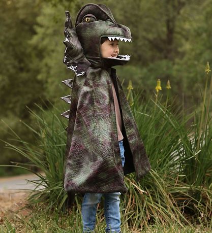 Great Pretenders Udklædning - Kappe - Dilophosaurus m. Kl?r