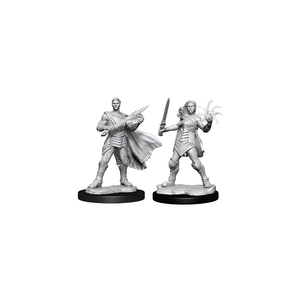 Magic the Gathering Deep Cuts Unpainted Miniatures: Rowan & Will Kenrith