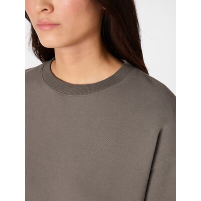 Damen-Sweatshirt, Taupe