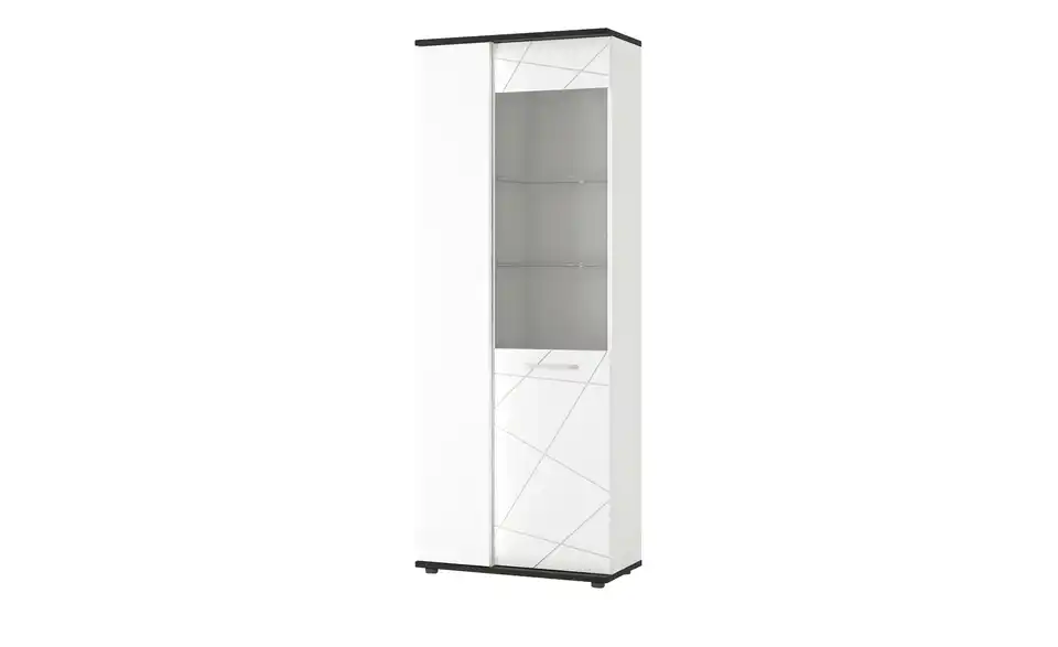 Vitrine Venezia Tür mit Glaseinsatz rechts
