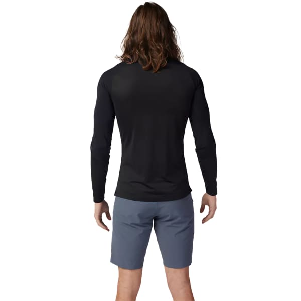 Maillot vélo FOX FLEXAIR ASCENT LS JERSEY BLACK