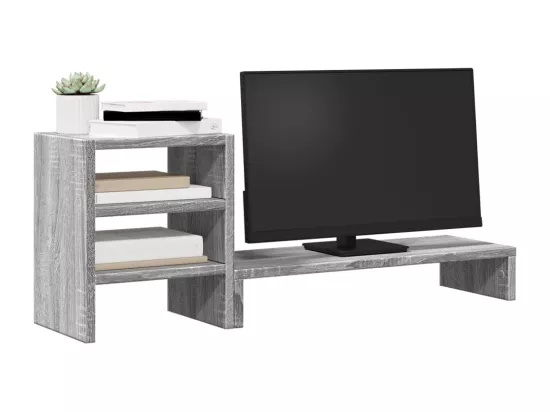 Support de moniteur et organisateur de bureau bois d'ingénierie