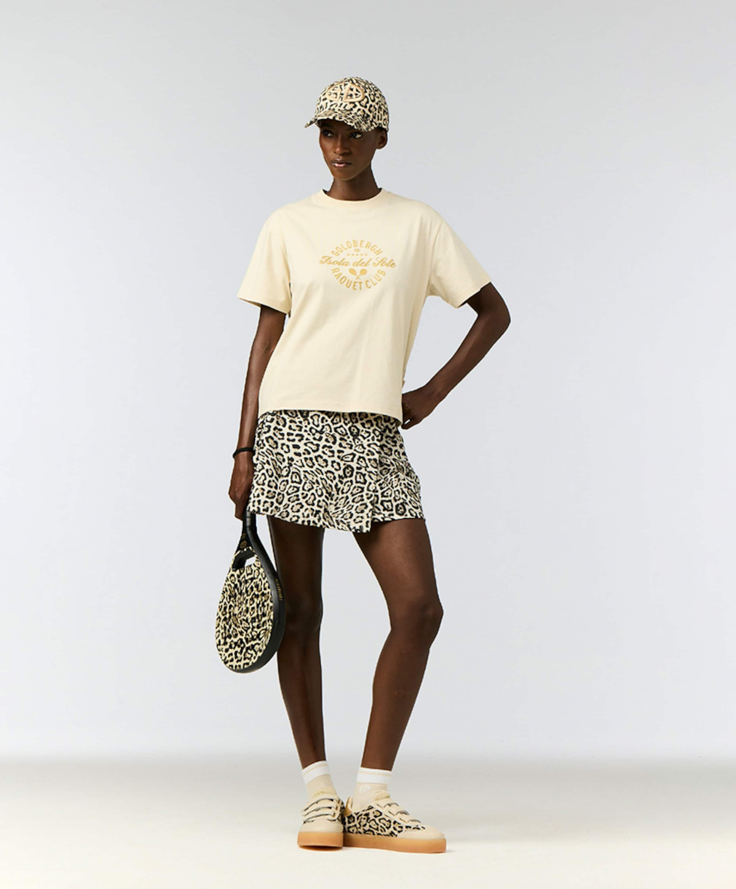 Goldbergh Dames t-shirt ecru