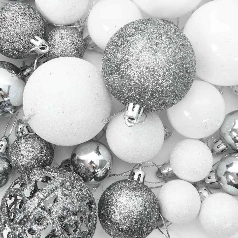 vidaXL - Kerstballenset - Multikleur - Polystyreen