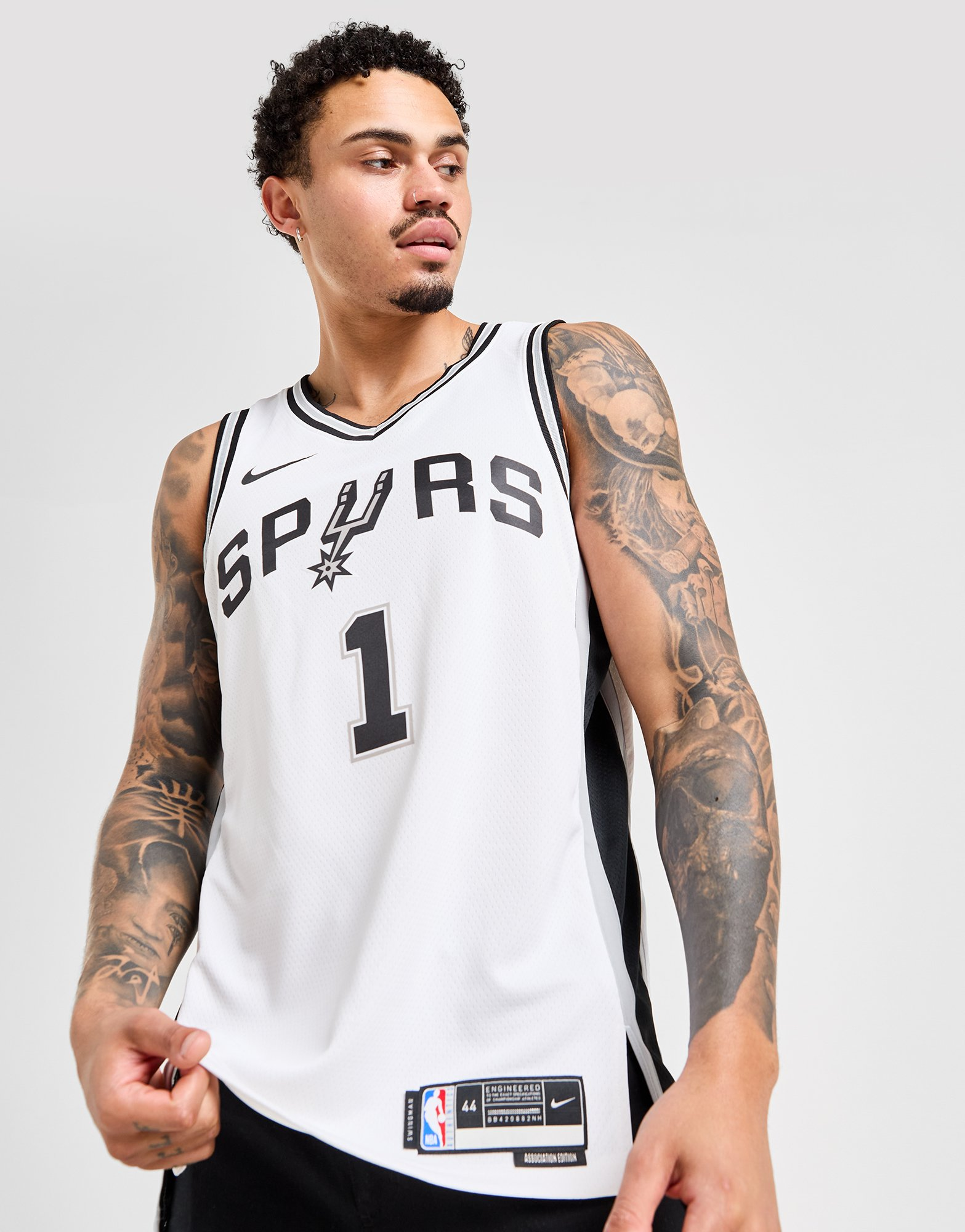 Nike Maillot NBA San Antonio Spurs Wembanyama #1 Homme