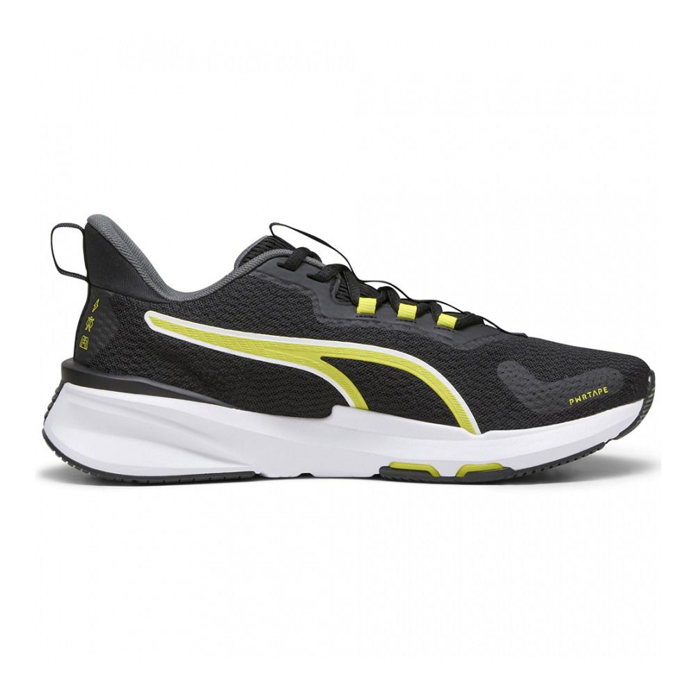 Puma PWRFRAME TR 2 - Chaussures de fitness Homme puma black/yellow burst/puma white