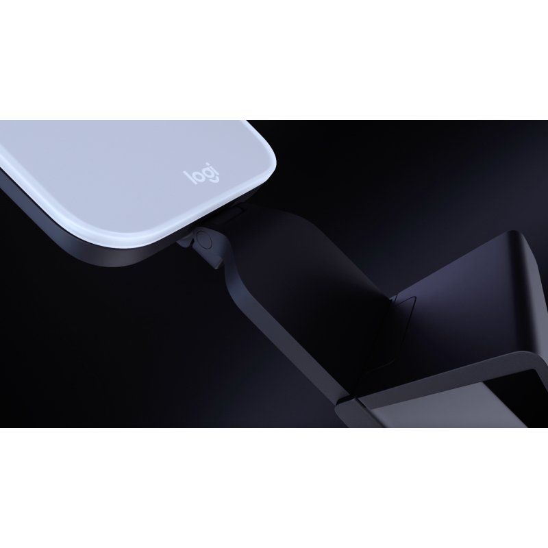 Casque PC Logitech Litra Glow Premium Lumiere LED Streaming - Lumiere ordinateur pour videoconferences pour PC/Mac - Graphite
