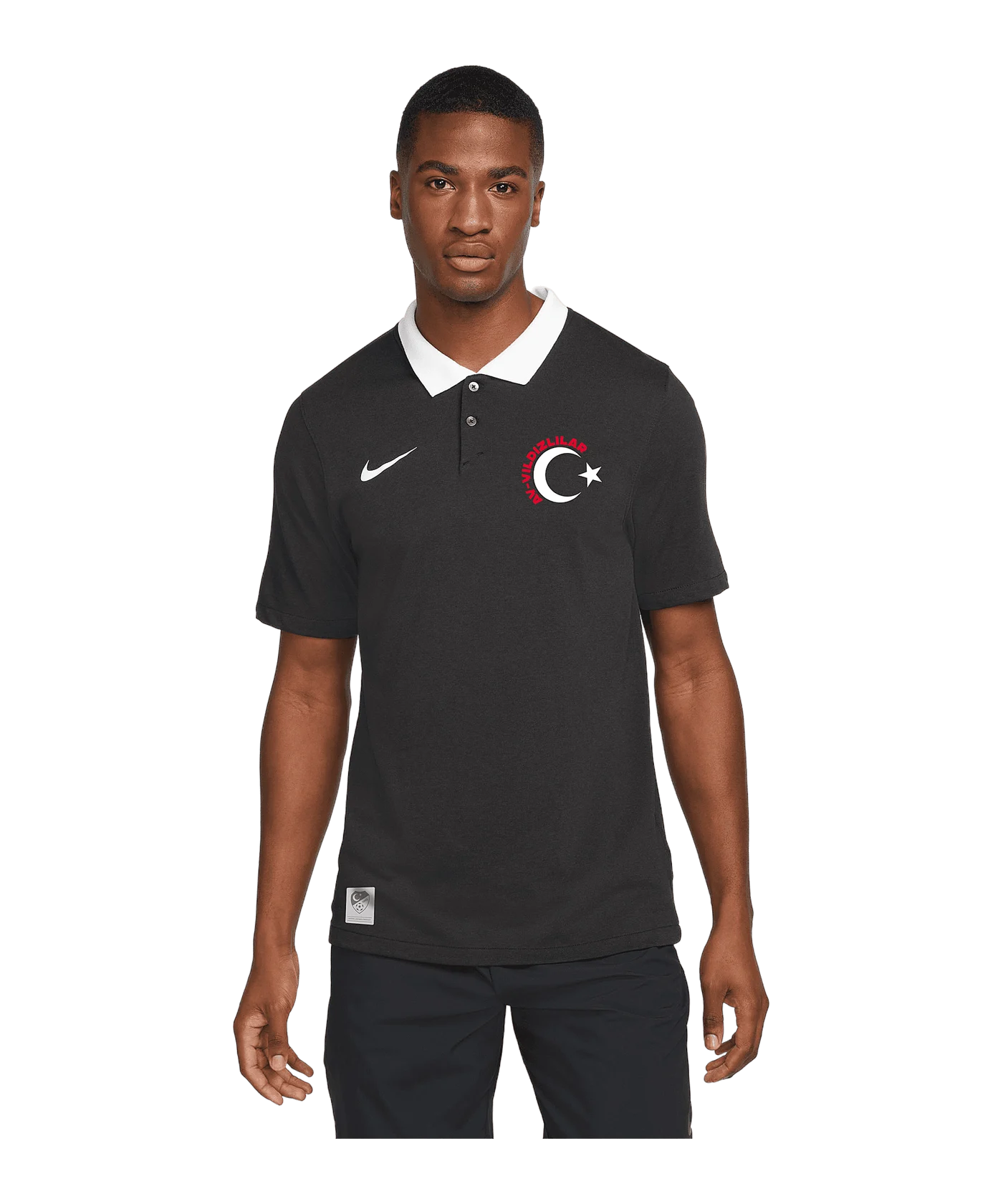 Nike TFF Polo EC 2024 Schwarz
