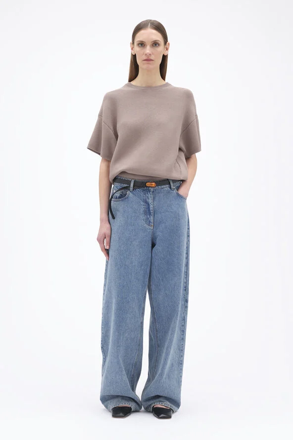 REMAIN Cocoon Denim Pants Faded denim