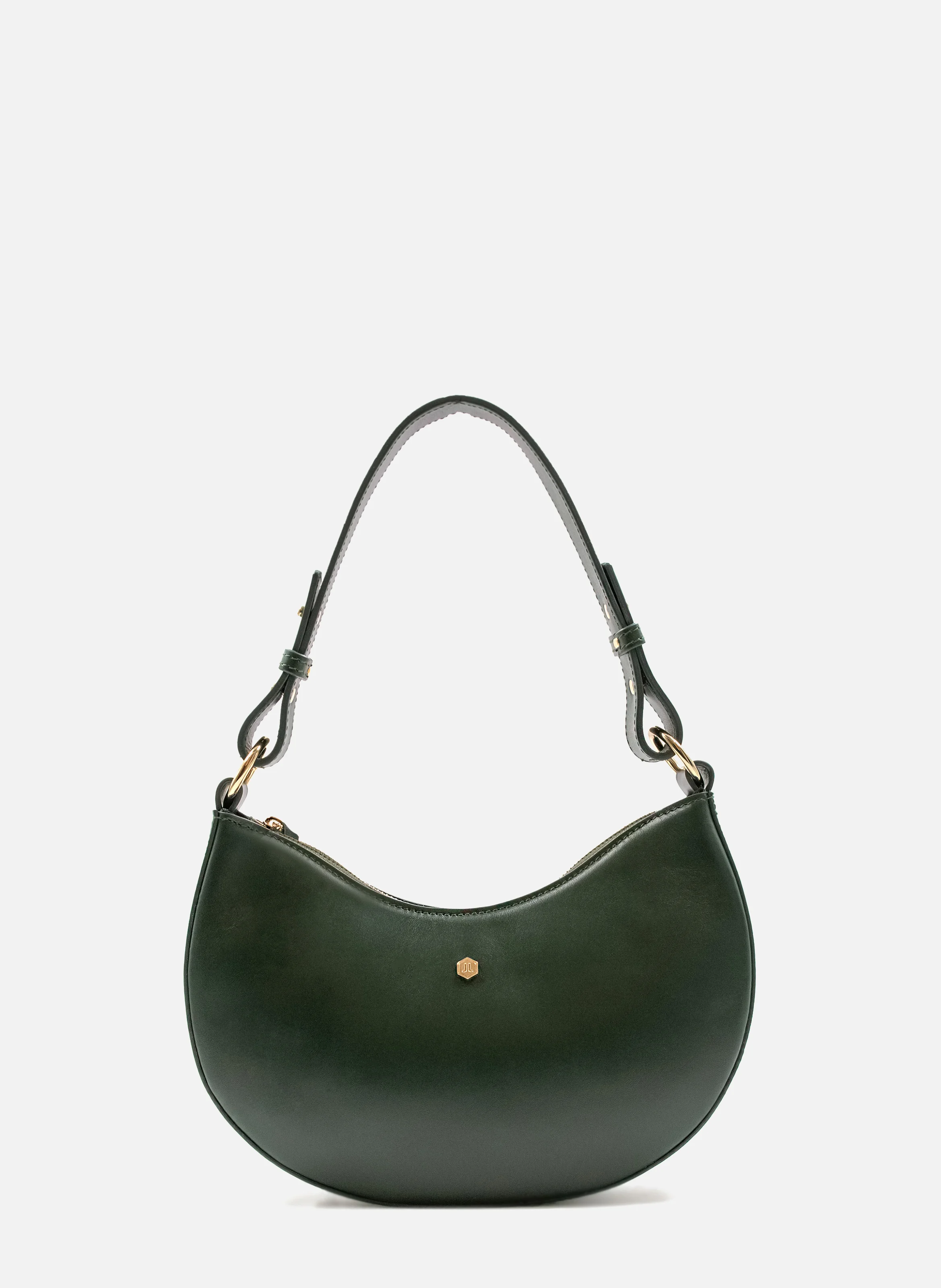 Sac hobo cuir lisse | Vert