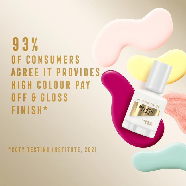 Max Factor Miracle Pure Vegan Nagellak 155 Coconut Milk