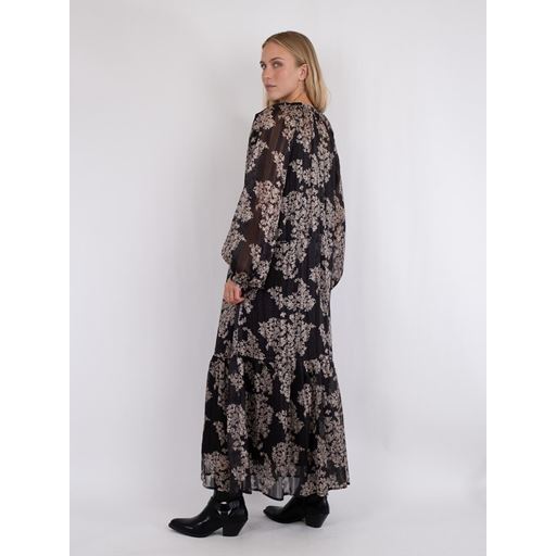 Neo Noir Hallas Elderflower Kjole, Black, 36