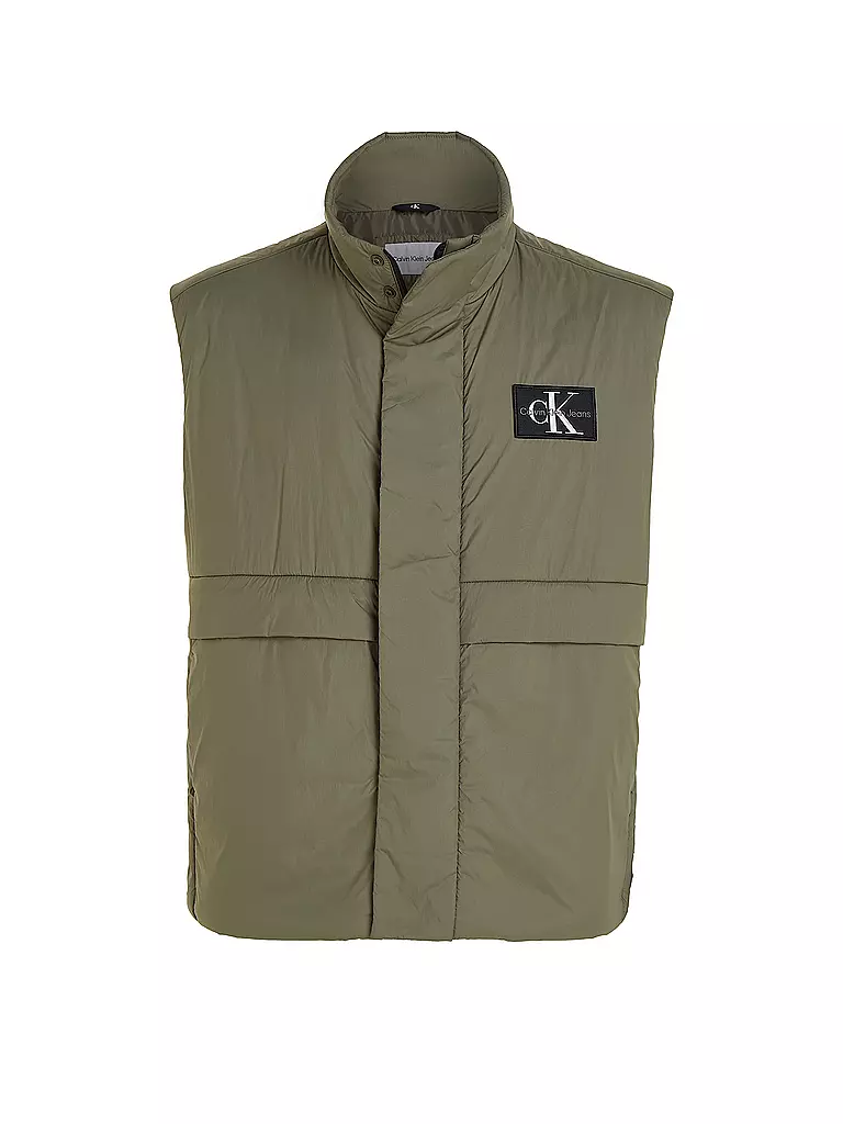 CALVIN KLEIN JEANS Gilet olive