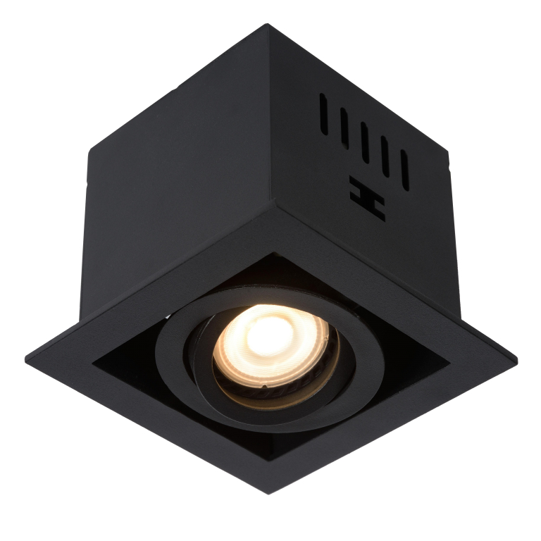 Lucide Chimney 1 spot inbouw zwart