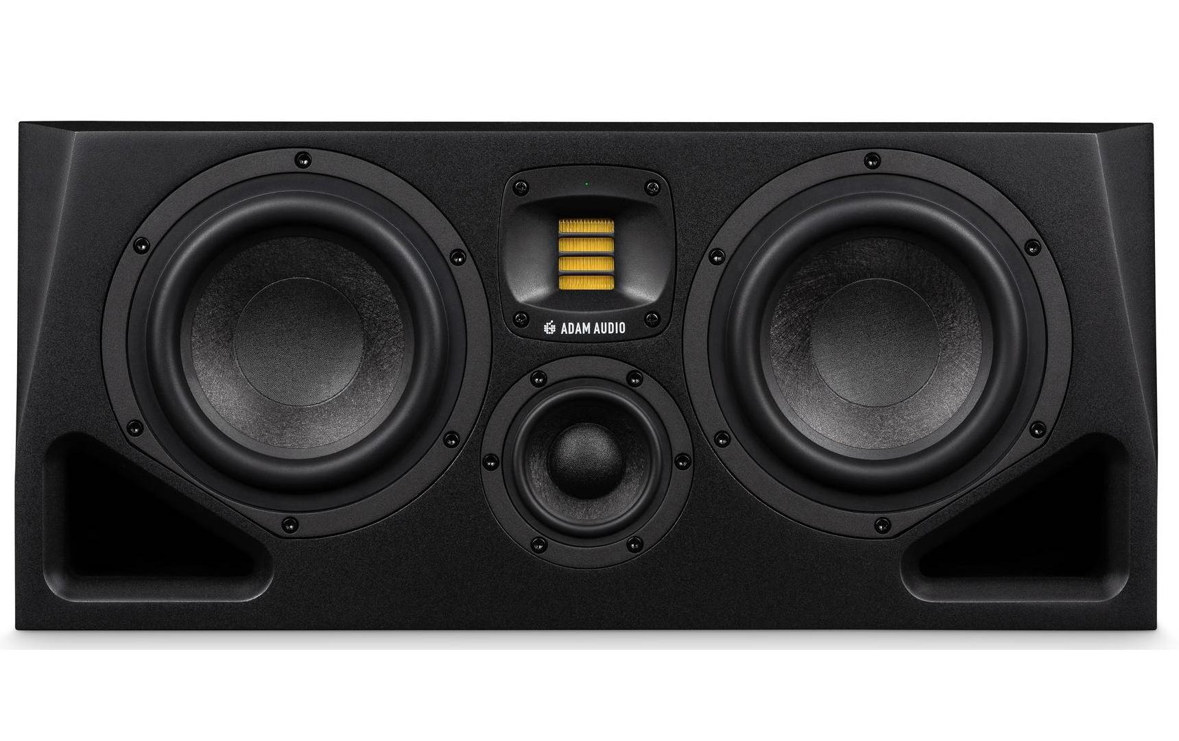 Studiomonitor A77H Schwarz<br>Aktiver 3-Wege Lautsprecher mit DSP