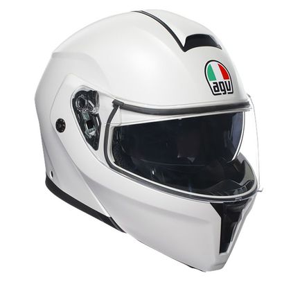 Casque AGV STREETMODULAR - MATT - Blanc