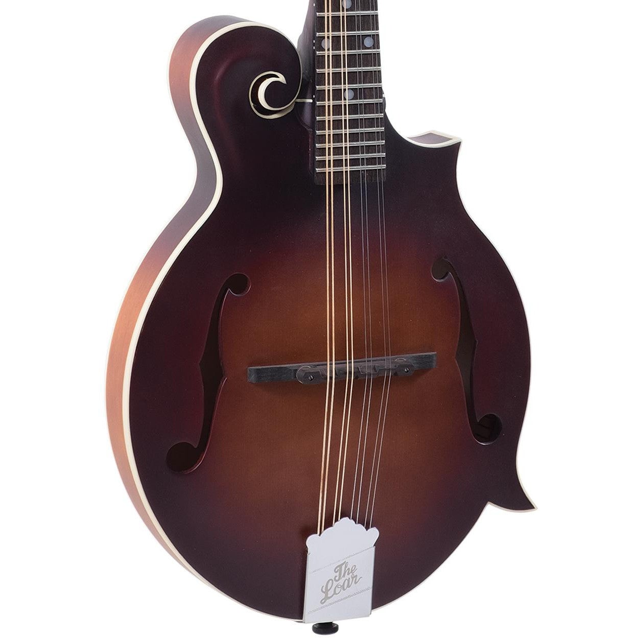 The Loar LM-310F-BRB F-stijl mandoline burst