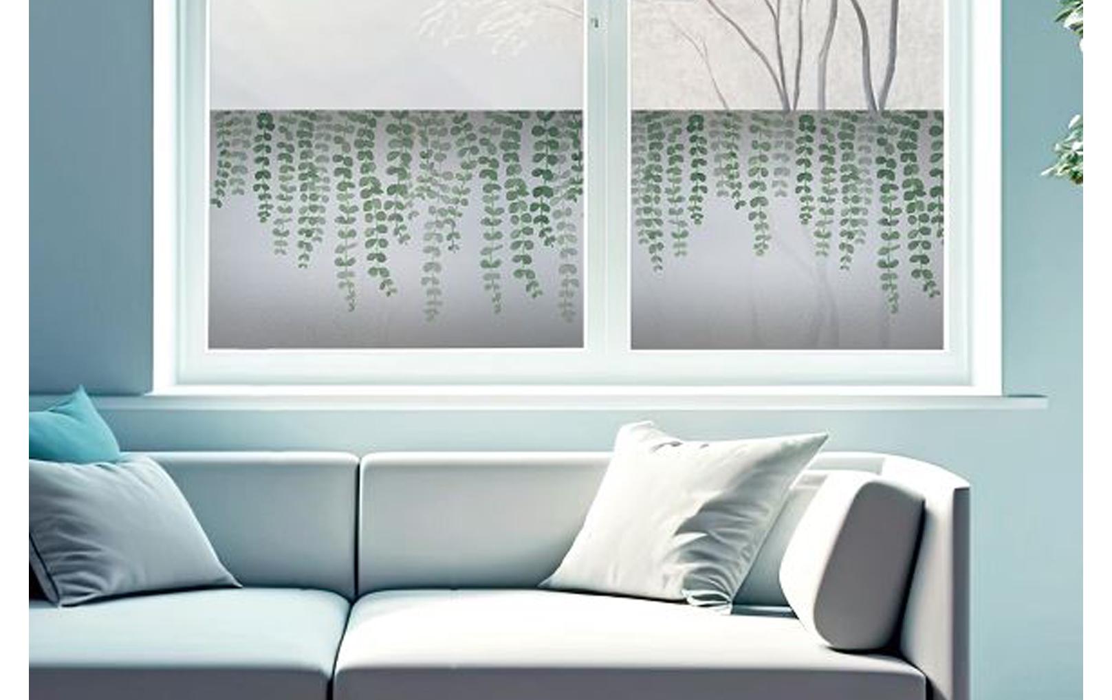 Fensterfolie Nummu 44.5 x 150 cmSichtschutzfolie für Fenster