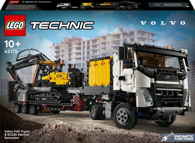 LEGO® Technic FMX Truck - EC230 Graafmachine - Bouwstenen - Speelgoed