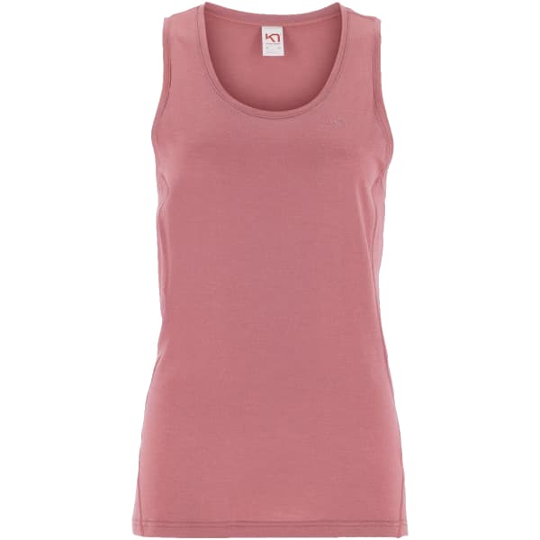 Débardeur randonnée KARI TRAA LUCIE DARK DUSTY ORANGE PINK