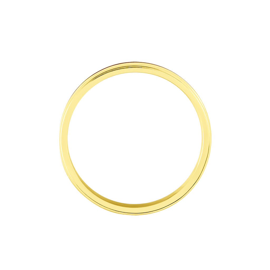 Alliance Camille Ruban Plat Or Jaune