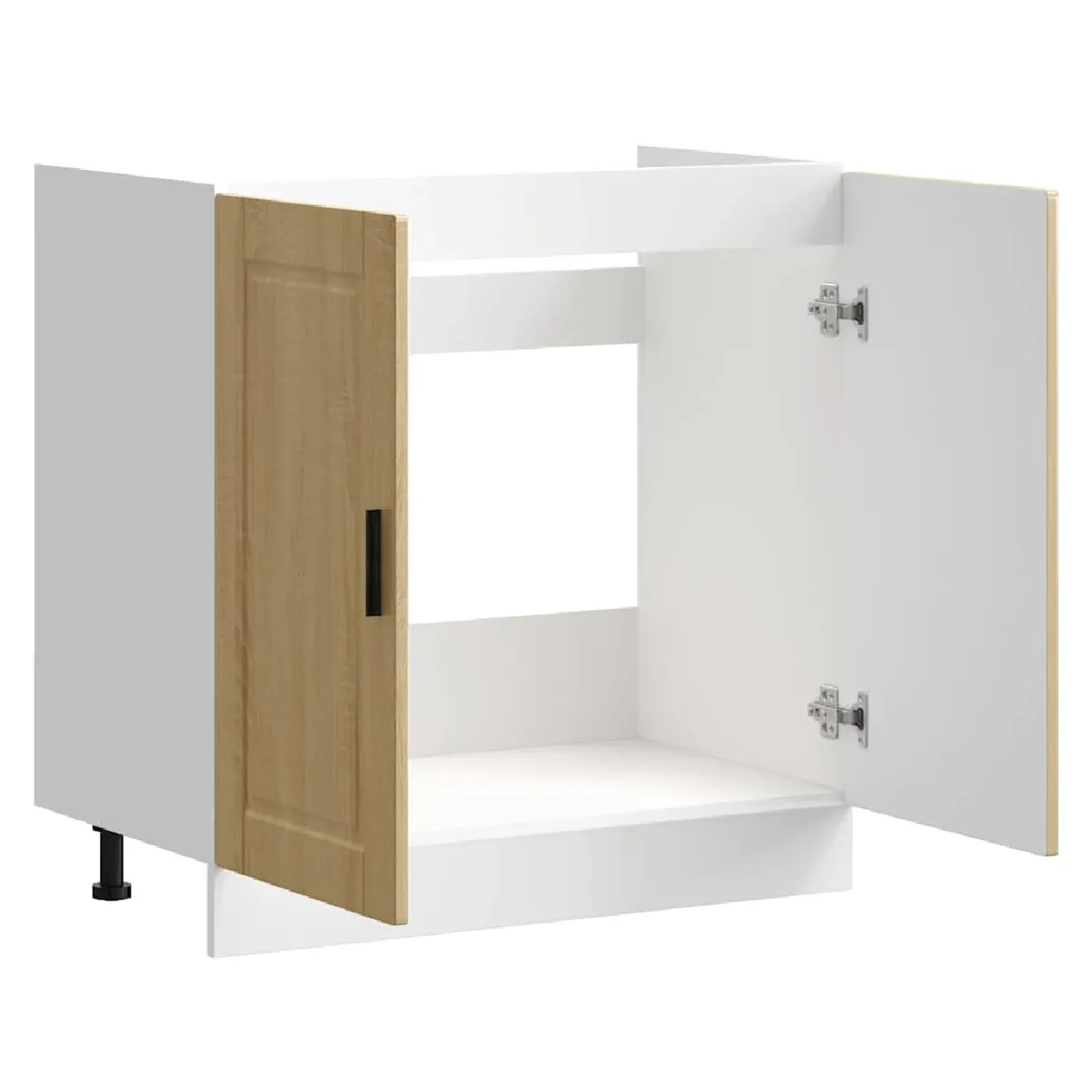 vidaXL Meuble sous évier Porto chêne sonoma