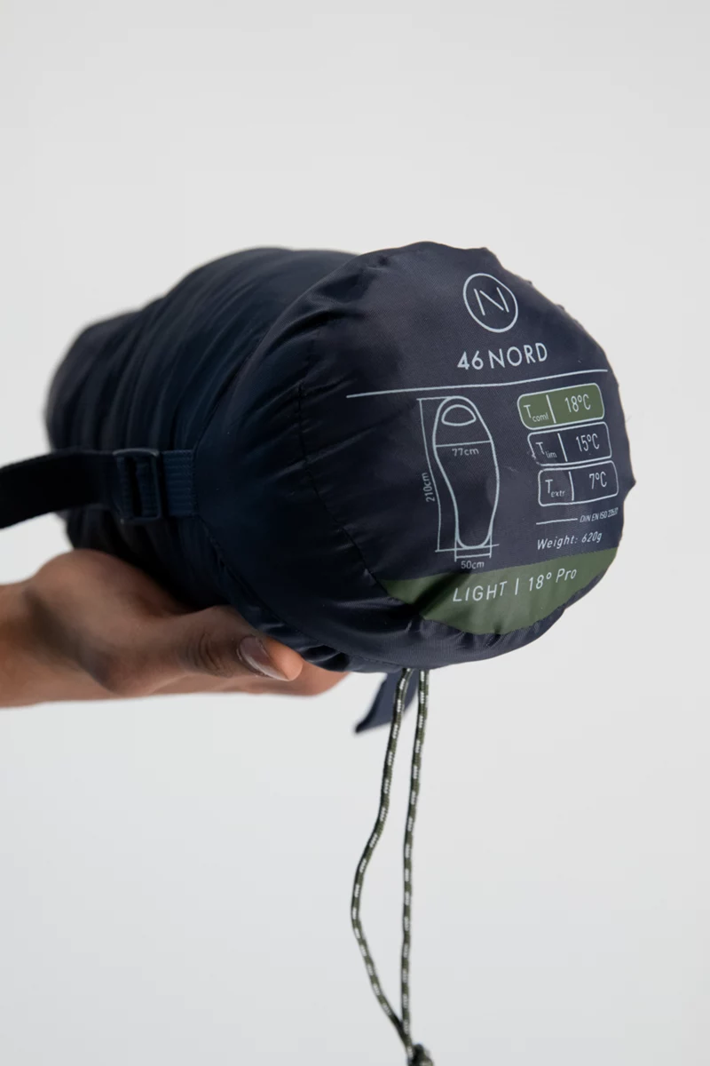 46 NORD Light Pro 18° Schlafsack ZIP L