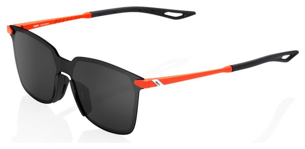 Lunettes 100% Legere Square Rouge Oxyfire / Miroir Noir