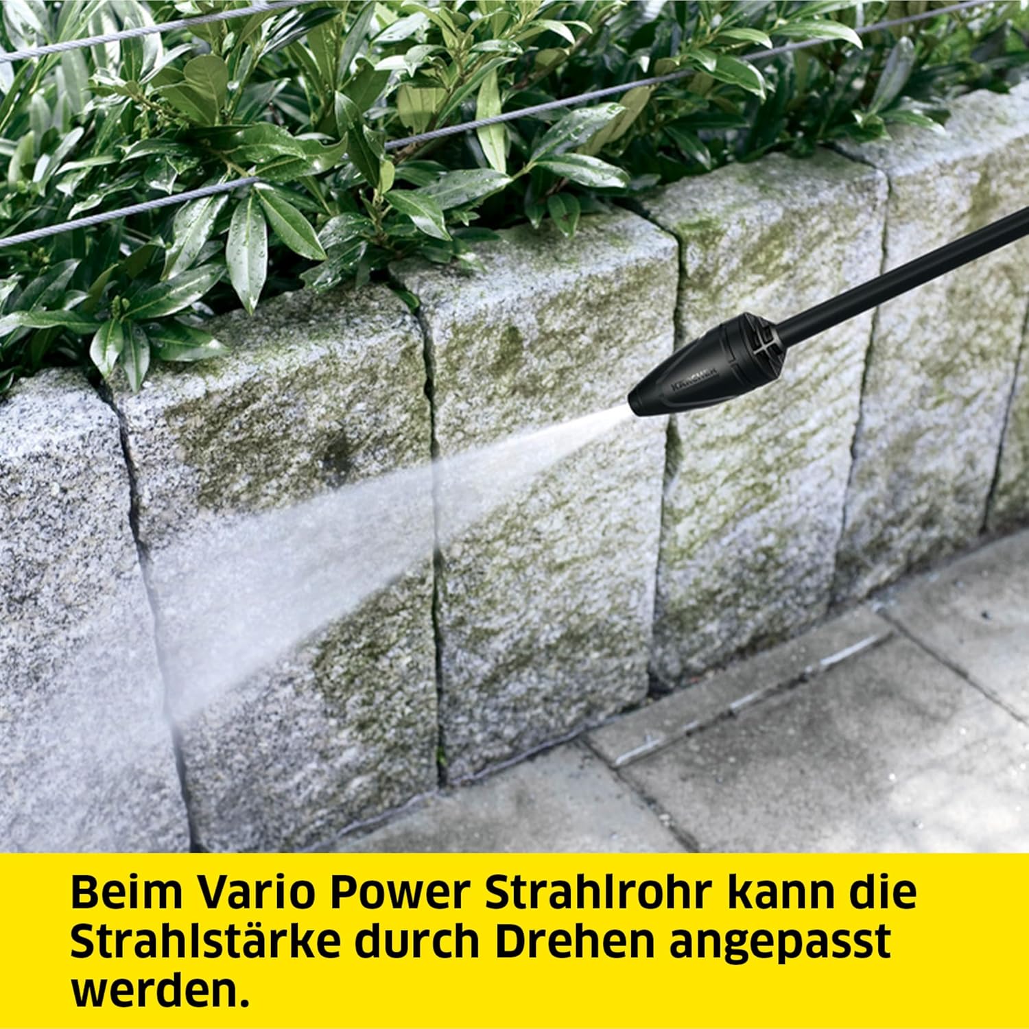 Kärcher Hochdruckreiniger K 2 Universal Edition Home, Druck: max. 110 bar, Fördermenge: 360 l/h, Fläche: 20 m²/h, Wasserfilter, Gewicht: 3,8 kg, Hochdruckschlauch und -Pistole, Dreckfräser, Home Kit