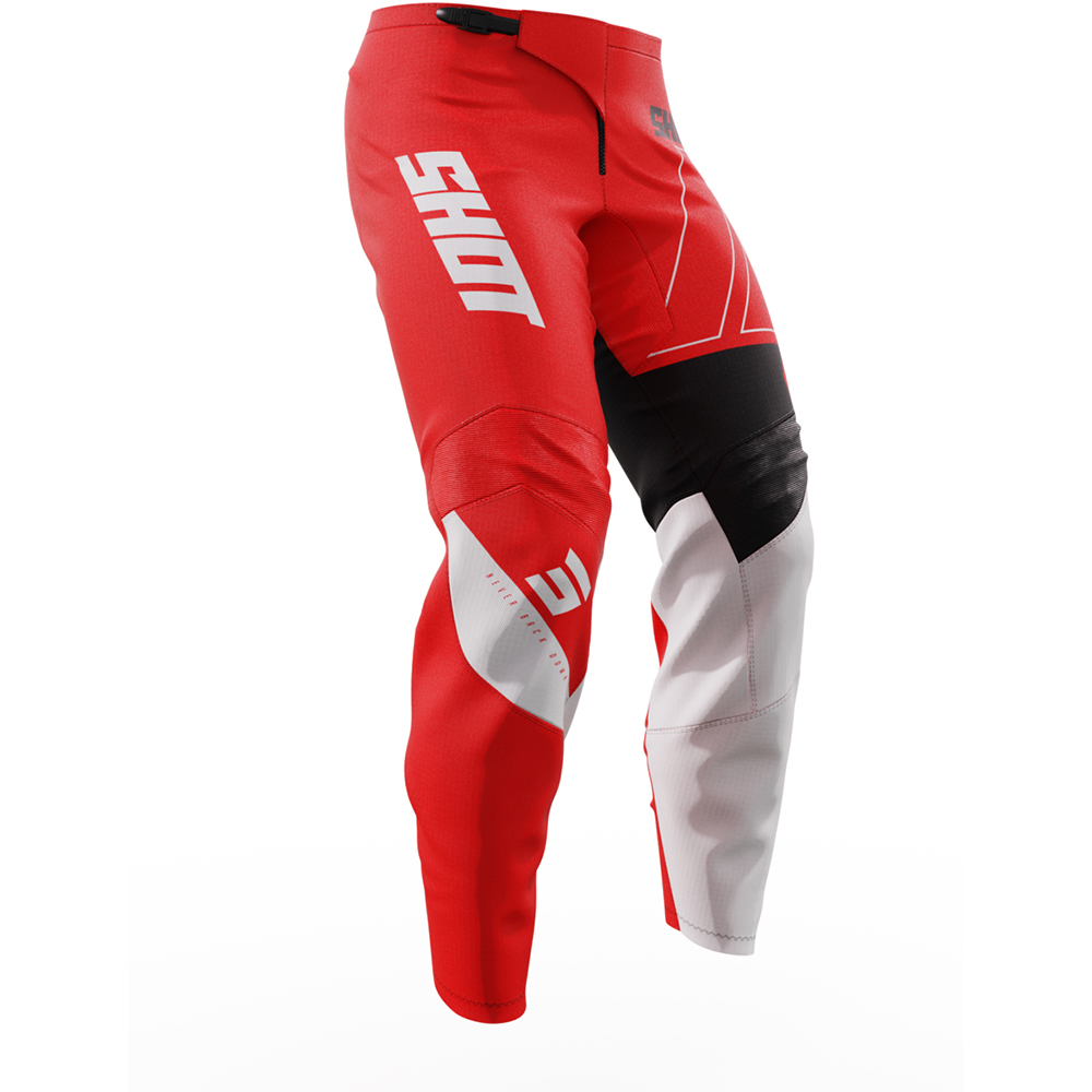 Shot - Pantalon enfant Draw Kid Rush Rouge / Blanc / Noir