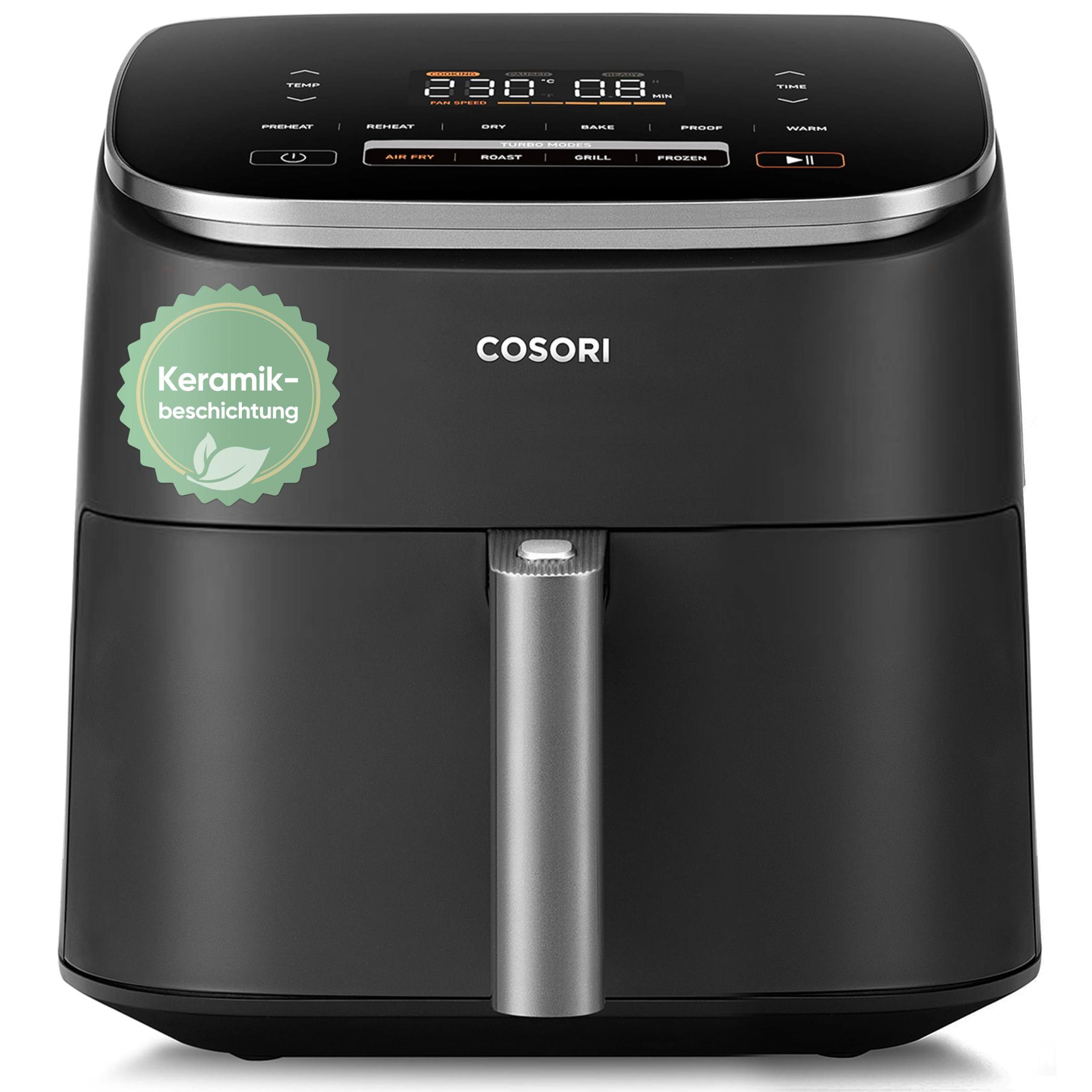 Cosori Turboblaze Airfryer Heißluftfritteuse 9-In-1 Air Fryer XXL 6L