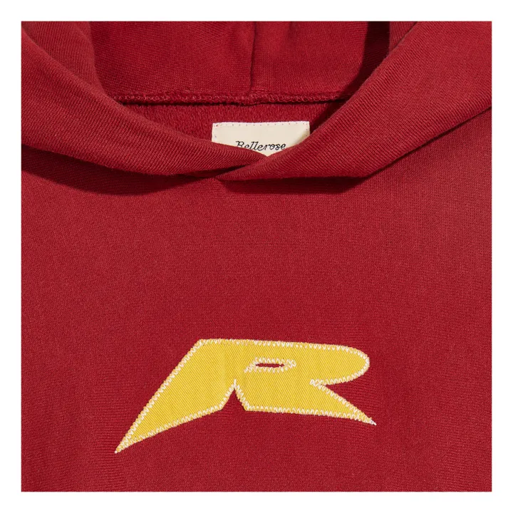Bellerose Hoodie Cross Fahy | Rouge
