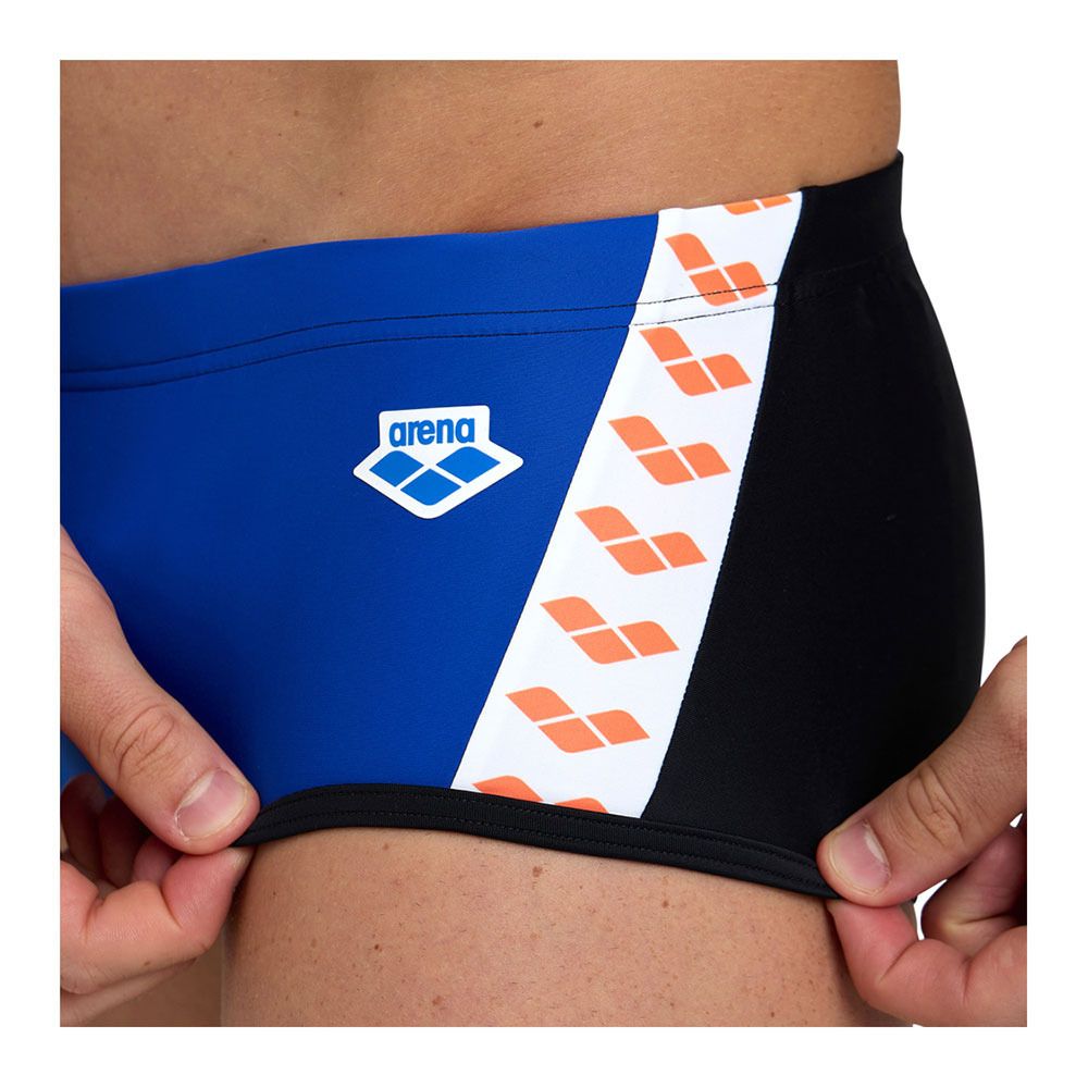 Arena ICONS PANEL - Boxer de bain Homme royal/black