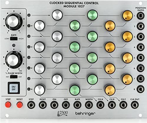 Behringer - 2500 Serie - Clocked Sequential Control Module 1027 - Eurorack - 8 Posities