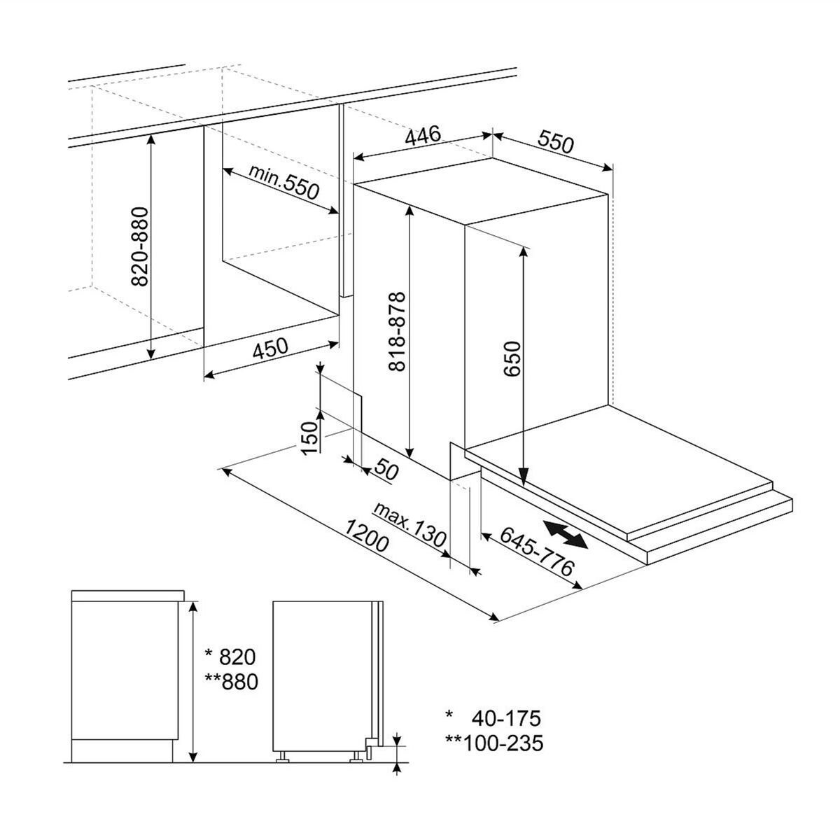 ST4533IN helintegrert oppvaskmaskin