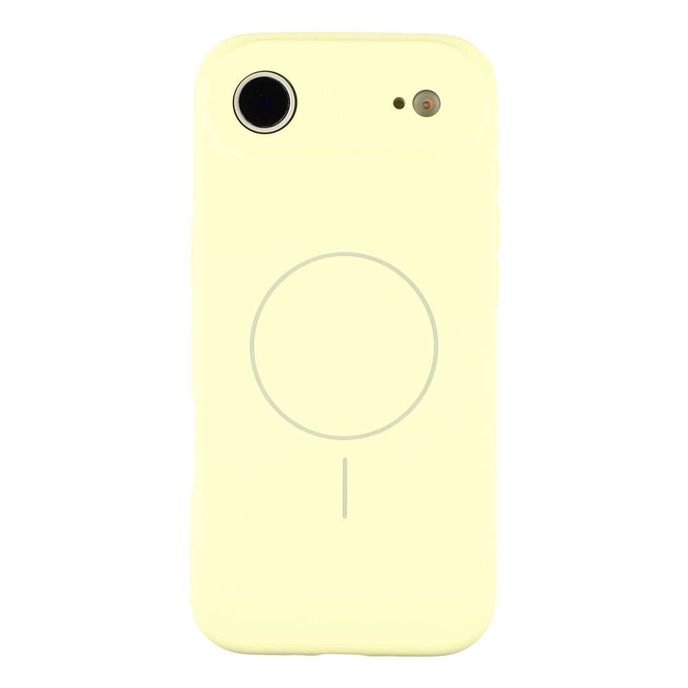 iPhone Air MagSafe Silikon Case Hülle - Gelb