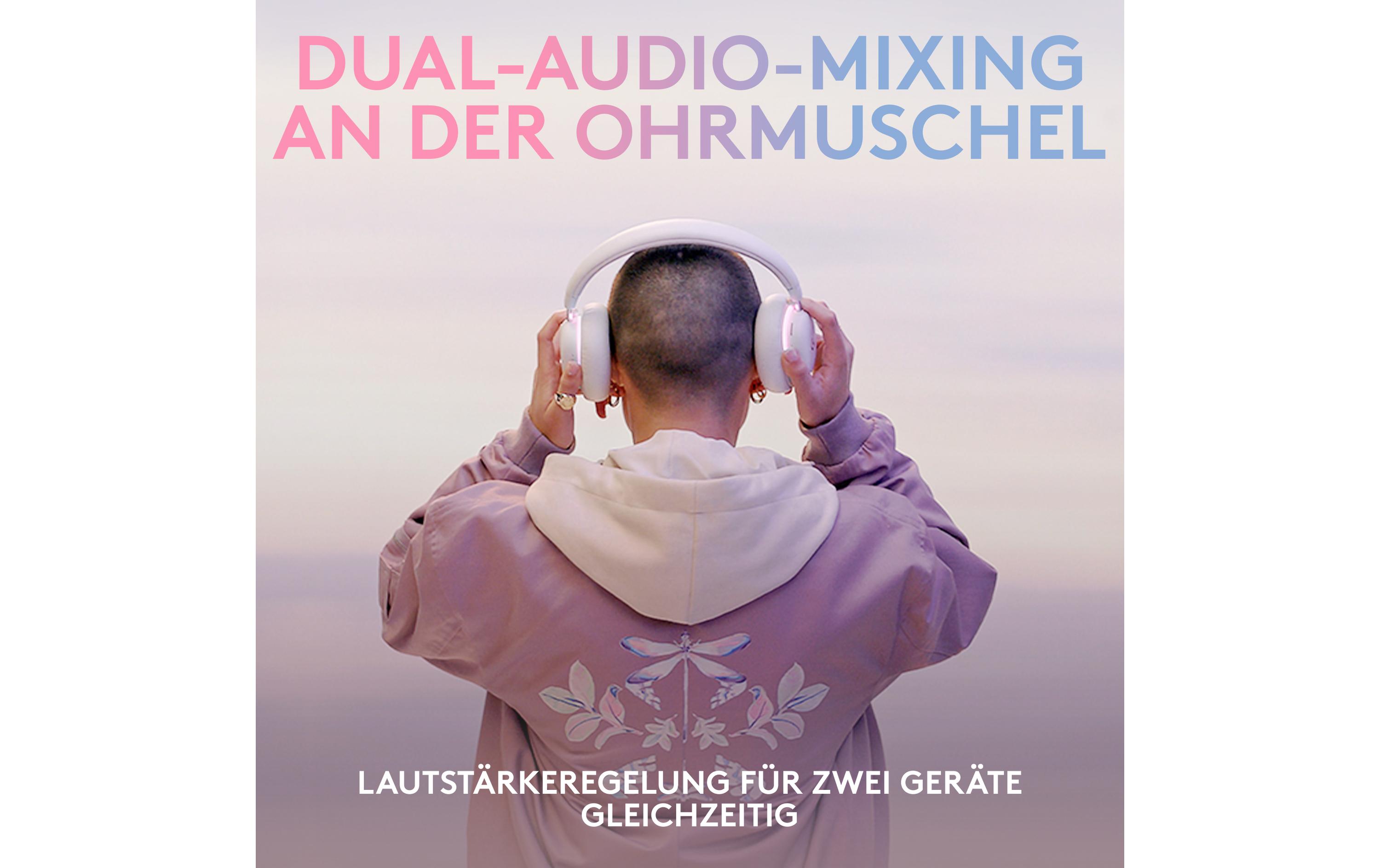 Headset G735 Weiss<br>Kabelloses Gaming-Headset mit Lightspeed-Empfänger und dezenter RGB-Beleuchtung