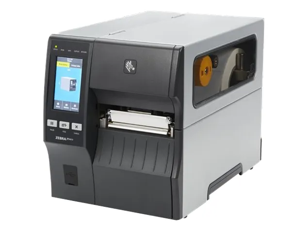Zebra ZT400 Series ZT411 - Etiketprinter - direkte termisk/termisk overførsel - Rulle (11,4 cm) - 203 dpi - op til 356 mm/sek. - USB 2.0, LAN, seriel, USB vært, Bluetooth 4.1 - skærer