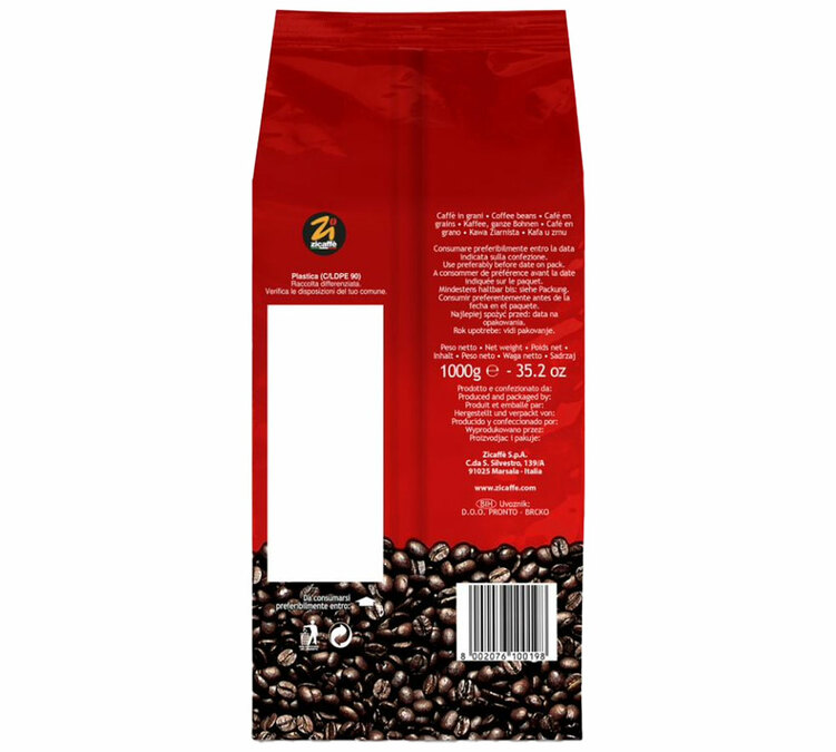 1 kg Café en grain Linea Espresso Zicaffè