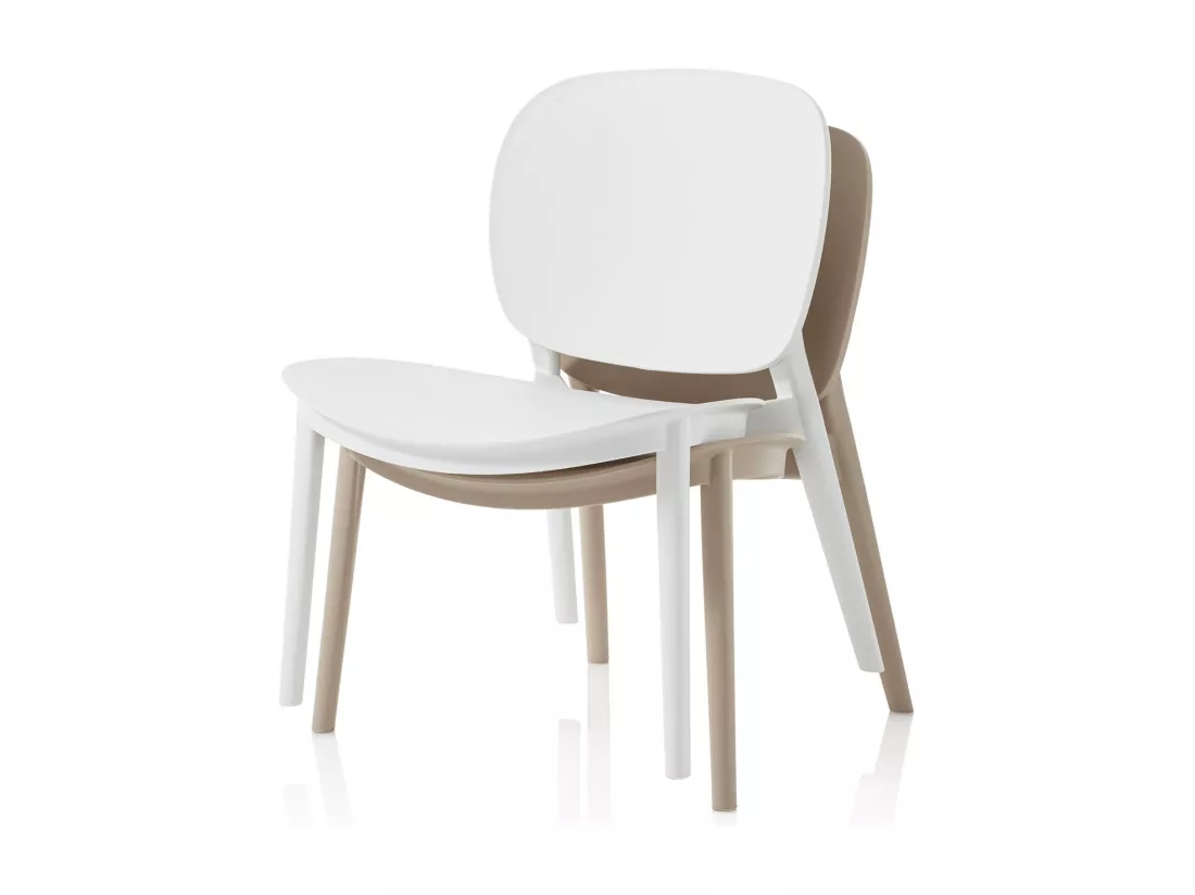 Set de 2 Chaises d’intérieur/extérieur LEON sable