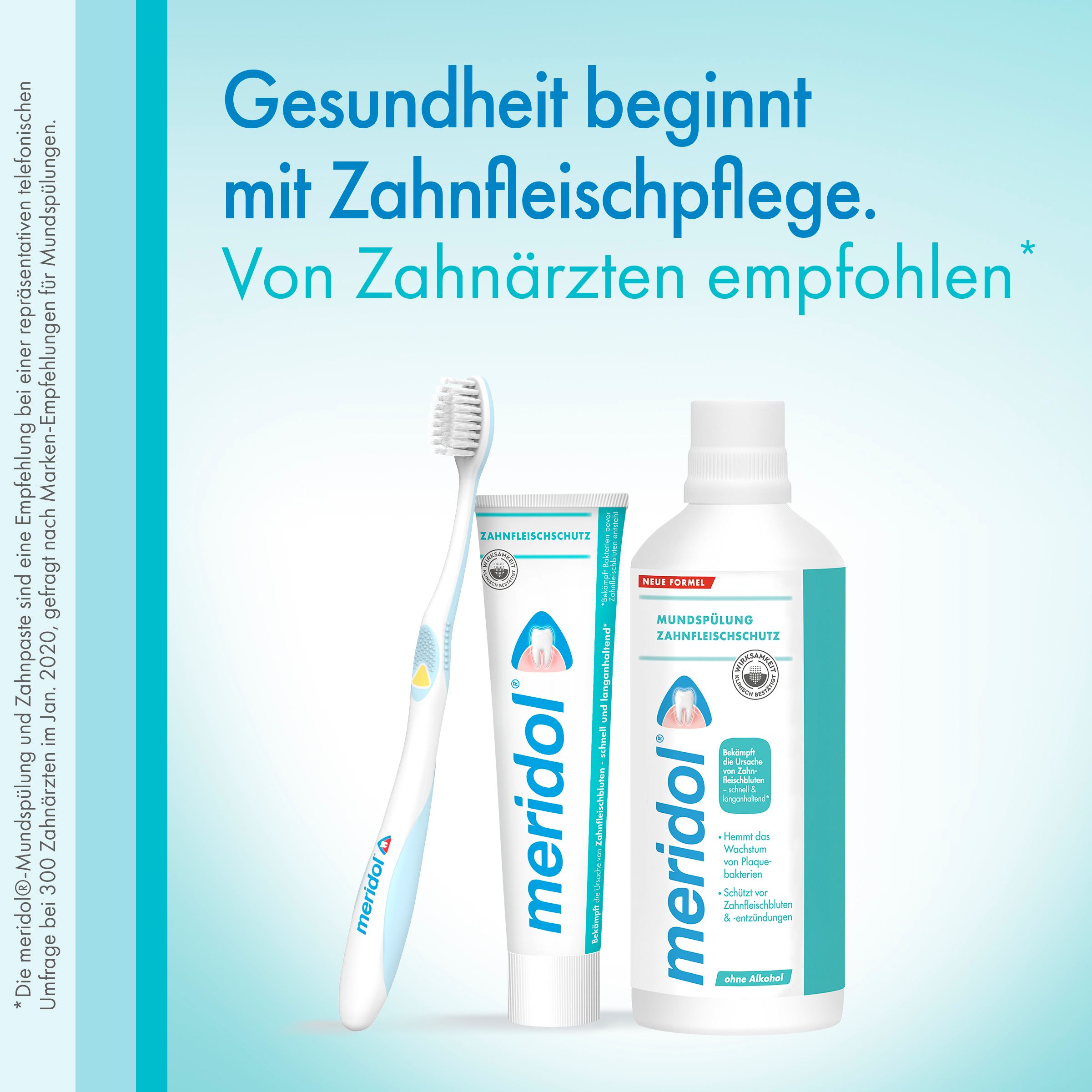 meridol Mundspülung gegen Zahnfleischentzündung