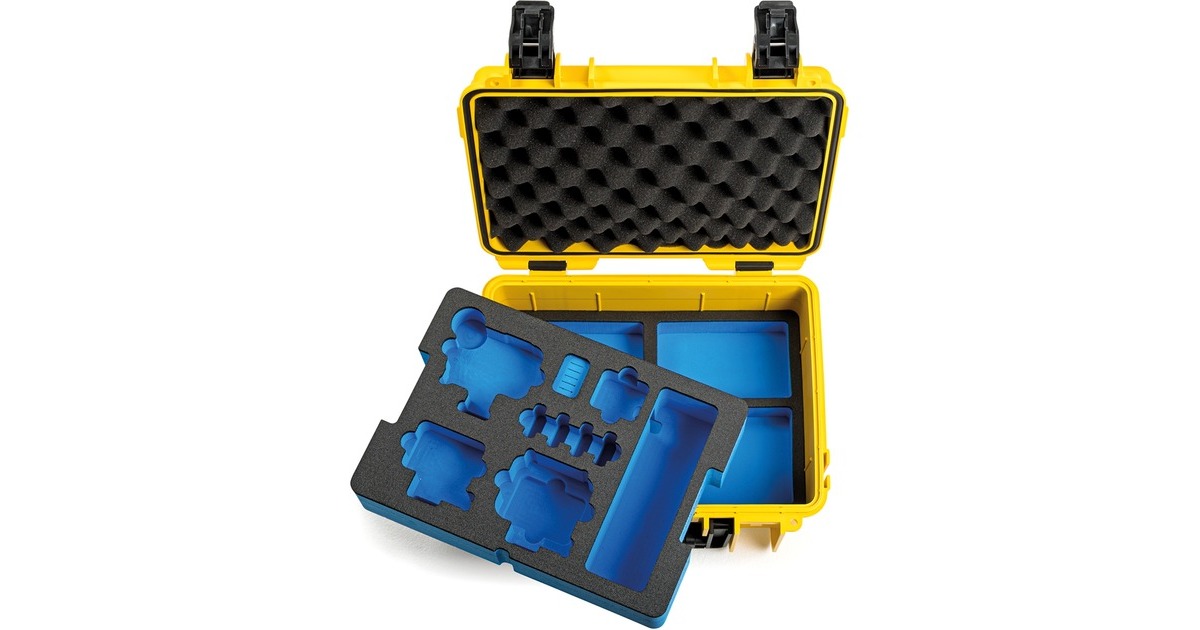 B&Woutdoor.case type 3000 GoPro9 koffer  (Geel)