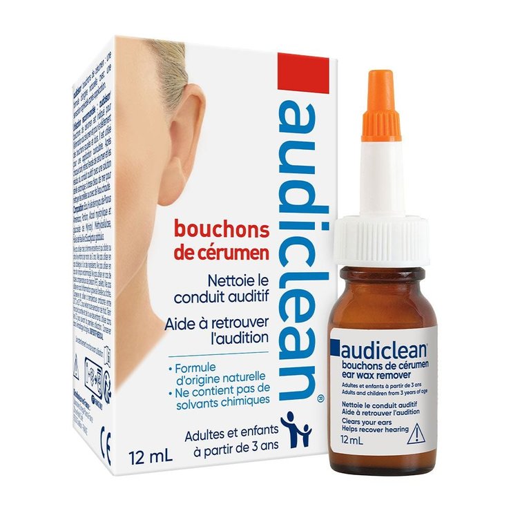 Audiclean bouchons de cérumen 12ml Audiclean