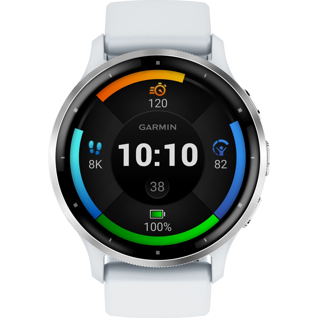 Garmin Venu 3 Smartwatch Steinweiss / Silber