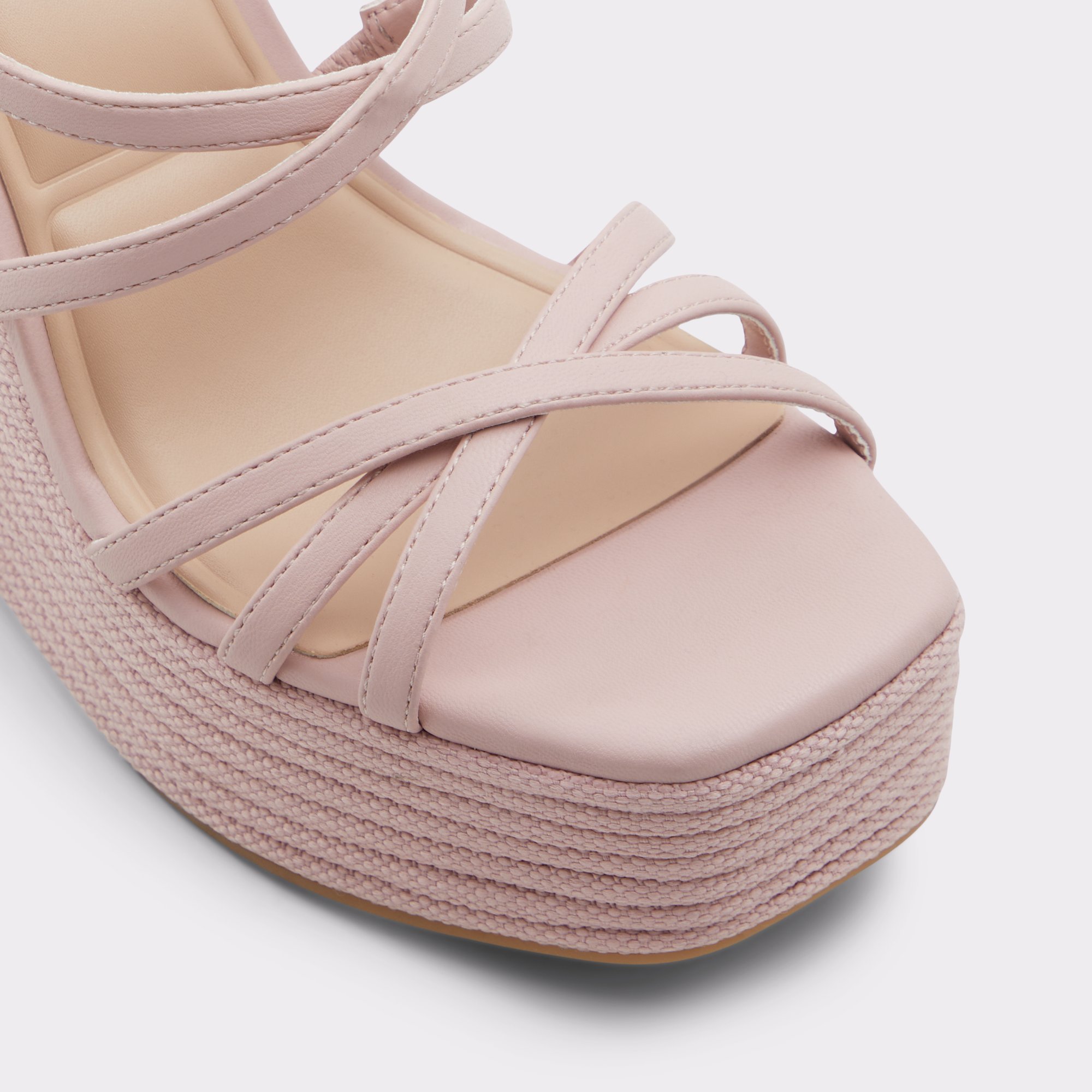 Cheratram Light Pink Women Wedges & Espadrilles
