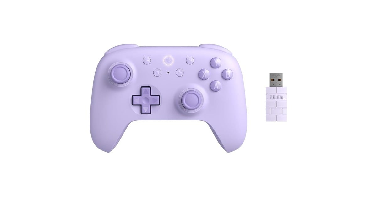 8BitDoUltimate 2C Wireless gamepad  (Lila)